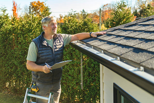 Professional Flat Roof Repair technician working in Somers, MT